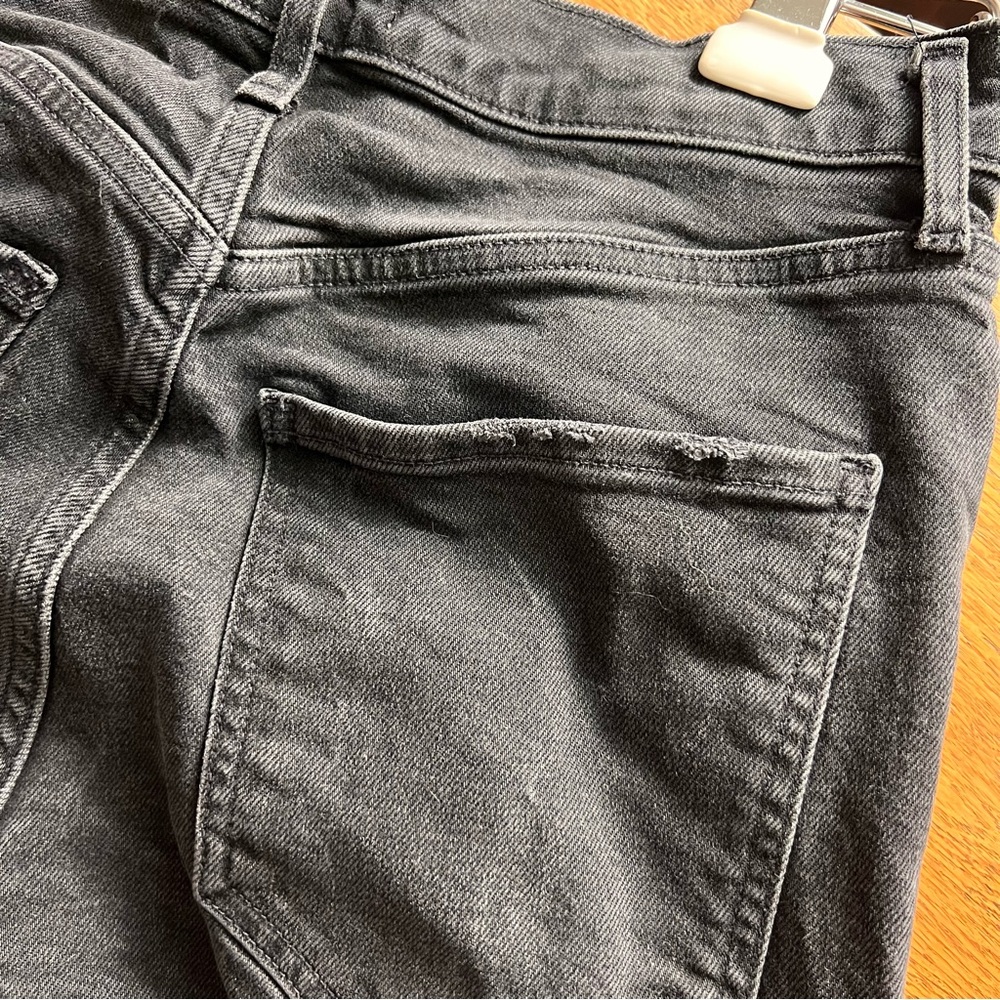 Agolde Riley High Rise Straight Cropped Jeans - Picture 6 of 11
